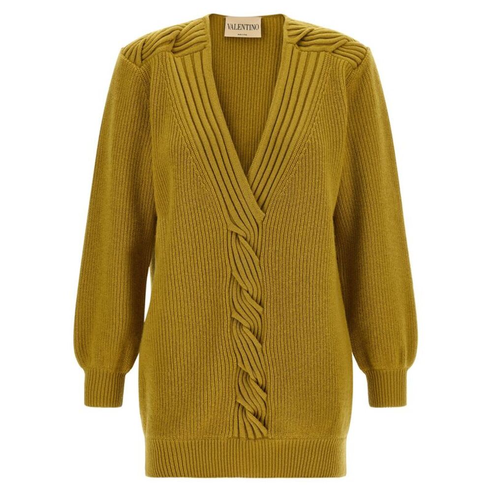 Valentino Garavani Multicolor Virgin Wool Women's Cardigan
